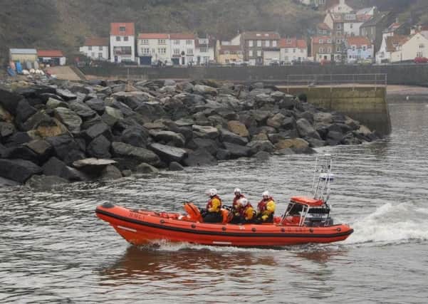 File picture: The Staithes lifeboat.