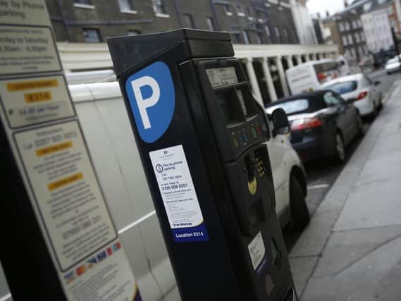 Parking charges will be suspended on some days around the Christmas period