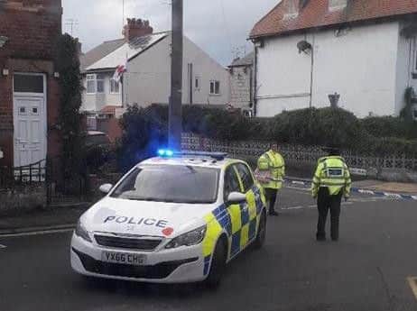 Police have cordoned off some roads around West Street,