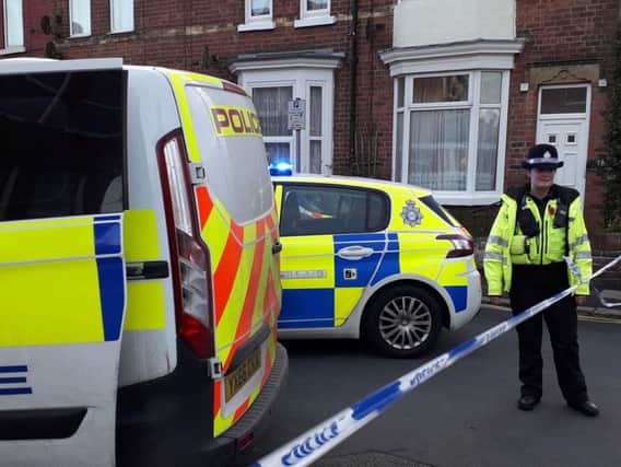 Roads around West Street have been cordoned off