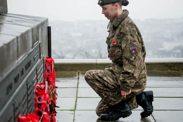 Remembrance Sunday at Oliver's Mount