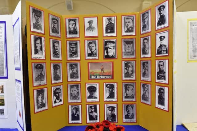The exhibition in St Laurence Church Rooms, Scalby
Picture: Richard Ponter