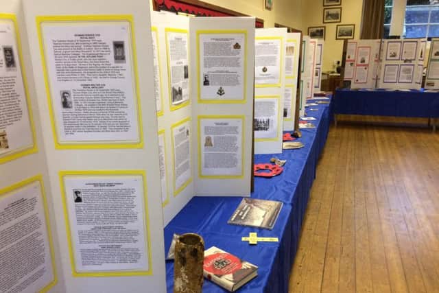 Exhibition in St Laurence Church Rooms, Scalby
Picture: Steve Bambridge