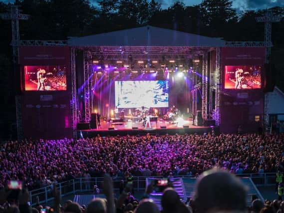Lionel Richie opened the 2018 season at the Open Air Theatre, Scarborough