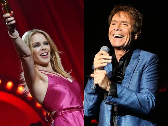 Kylie Minogue and Sir Cliff Richard will play the Scarborough Open Air Theatre in 2019