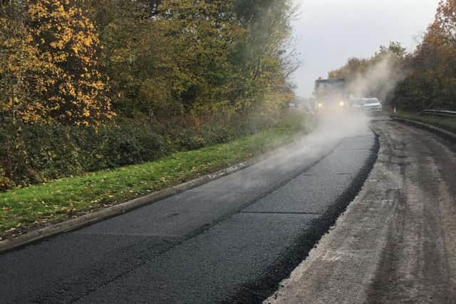 Resurfacing works on the A64 have been completed