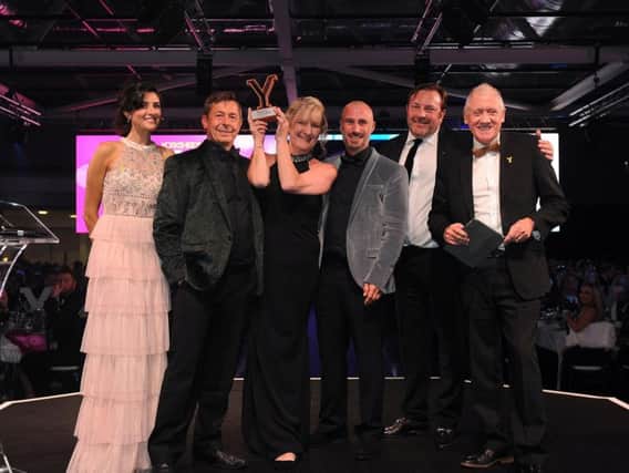 Estbek House of Sandsend with the Inns and Restaurants with Rooms award for the second consecutive year, at the White Rose awards in Harrogate