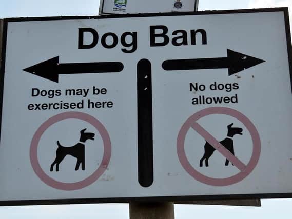 A ban on dogs on Whitbys beach has been changed following a public outcry.