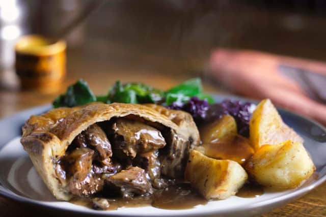 The steak pie