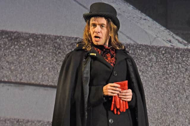 Northern Broadsides & York Theatre Royal Oct 2018Dress Rehearsal They Don't Pay We Won't Pay by Dario FoAdapted by Debbie McAndrew  Directed by  Conrad Nelson  Designer Jessica Worrall  Lighting Designer Douglas KuhrtSuzanne Ahmet as Maggie  Lisa Howard as AntheaMike Hugo as  Constable/Sargent/UndertakerSteve Huison as Jack   Matt Connor as LewisÂ©NOBBY CLARK+44(0)7941-515770+44(0)20-7274-2105nobby@nobbyclark.co.uk