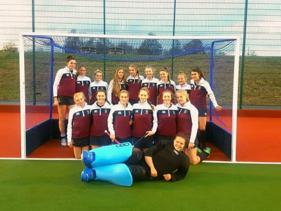 Scarborough Colleges girls hockey team have qualified for the North of England finals