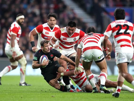 Danny Care goes on the attack against Japan (PA)