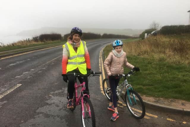 Darcy and her mum Alison