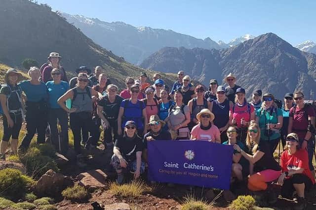 The Saint Catherines Atlas Mountain Trek participants managed to raise almost Â£50,000 for the hospice.