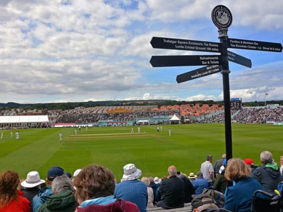 Scarborough's iconic North Marine Road ground will host Surrey and Notts in 2019