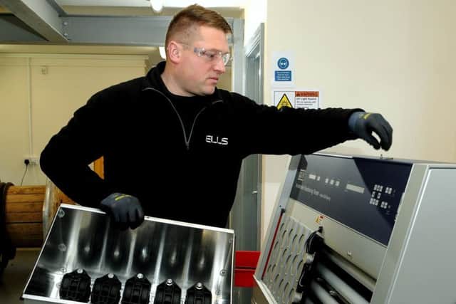 Ellis invested £15,000 in equipment to predict the lifespan of its products.