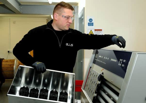 Ellis invested Â£15,000 in equipment to predict the lifespan of its products.