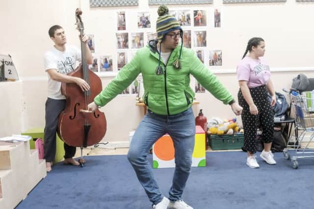 © Tony Bartholomew/Turnstone Media - 07802 400651 /info@turnstonemedia.co.uk
22nd November 2018
The cast of Alice in Wonderland in rehearsals at the Stephen Joseph Theatre,Scarborough