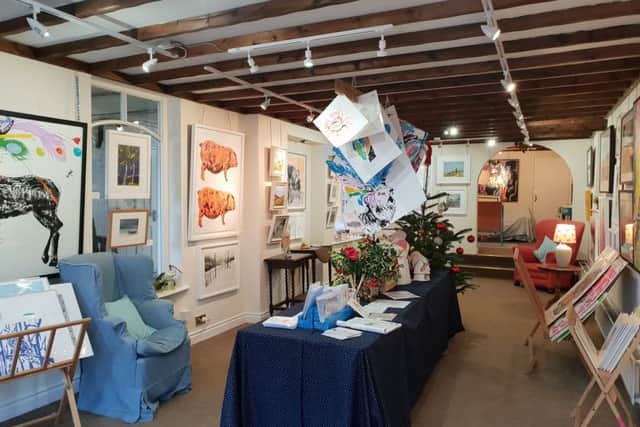 The exhibition, curated by Millie Seligman, runs until Saturday 1 December.