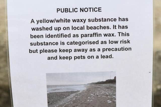 A warning to walkers