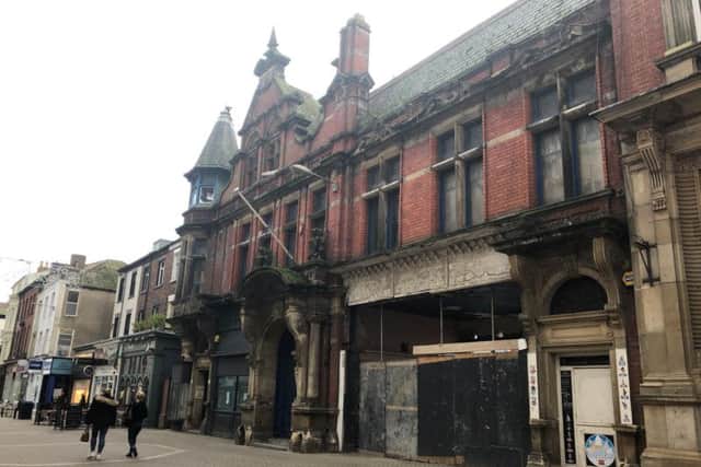 The former Constitution Club in Huntriss Row