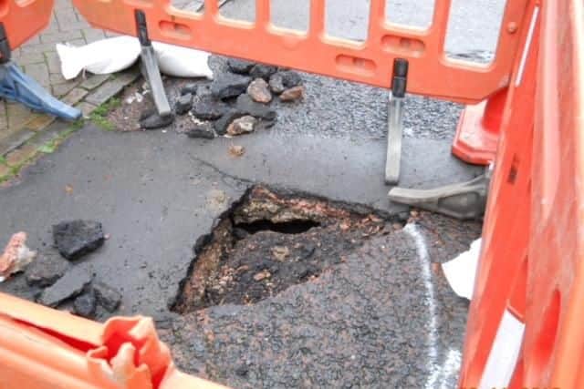 A void has appeared on Market Way