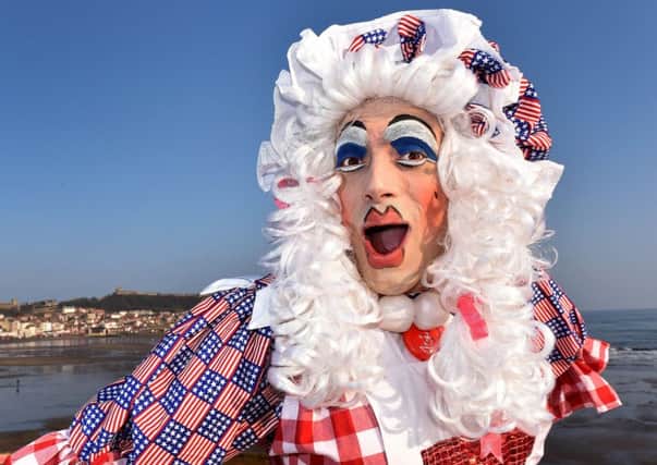 Panto star Phil Beck returns to the Scarborough Spa Theatre  to play Nurse Nellie in Robin Hood and the Babes in the Wood.