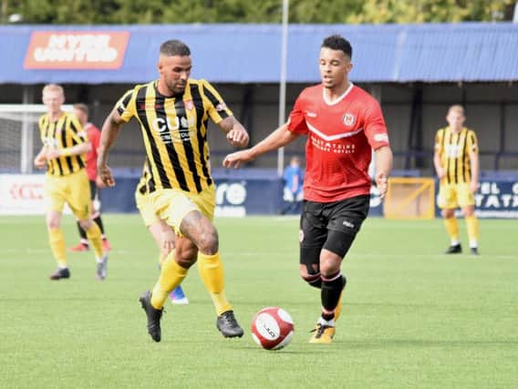 Leon Scott has signed for Whitby Town