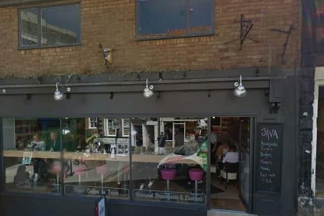 Stuart Swales has admitted deliberately driving his van into the window of Java Cafe in Whitby.