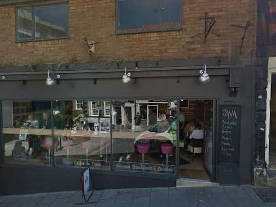 Stuart Swales has admitted deliberately driving his van into the window of Java Cafe in Whitby.