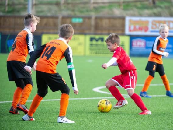 Boro Under-11s on the attack    Picture by Andy Standing