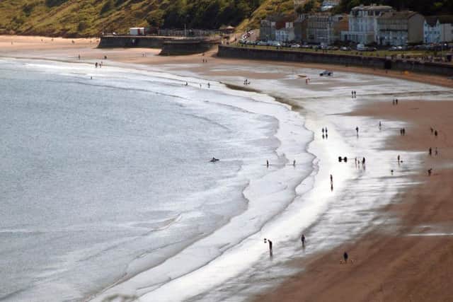 Filey beach