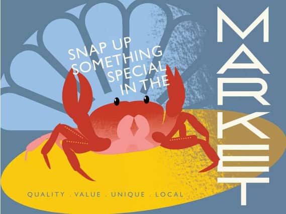 The new sign directing people to Scarborough market has been approved - but it's left some councillors feeling crabby