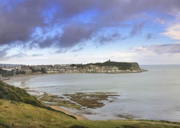 Scarborough Castle and South Bay . pic Richard Ponter 174326d