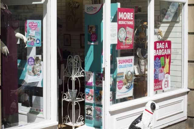 The PDSA volunteers at the Scarborough shop are appealing for more stock.