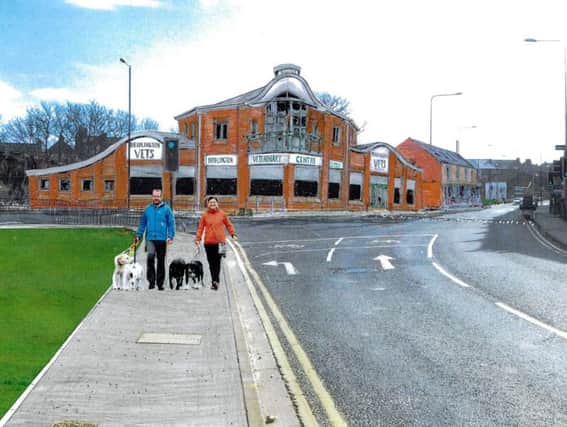 An artist's impression of the vets surgery