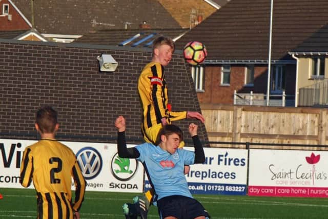 Boro under-12s win a header