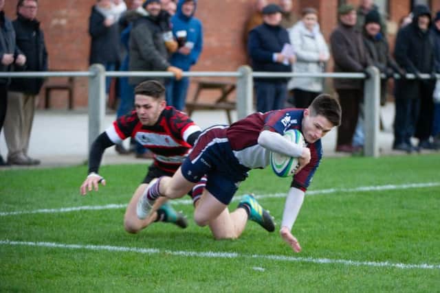 Jonty Holloway adds to the Scarborough RUFC tally