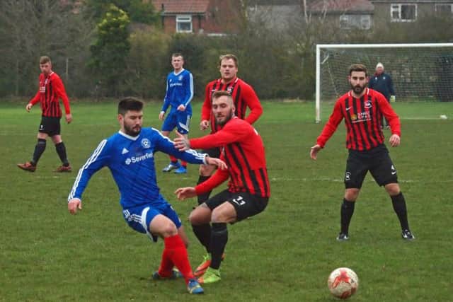 West Pier and Hunmanby battle it out