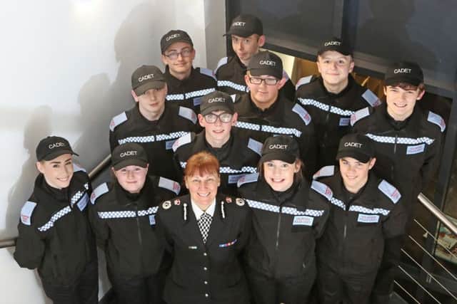 North Yorkshire Police's new cadets.