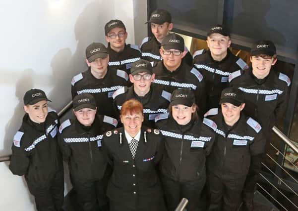 North Yorkshire Police's new cadets.