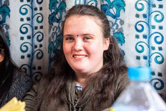 Chloe Gibson, 18, is spending her Christmas volunteering and helping others in Nepal.
