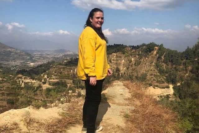 Chloe Gibson in Nepal.