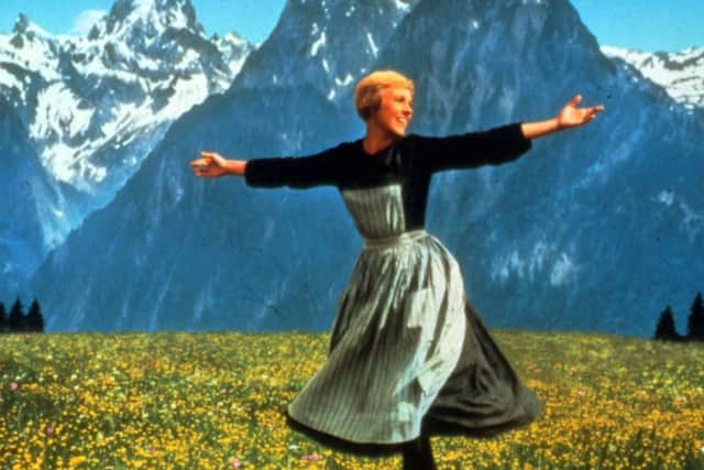 of Julie Andrews in The Sound Of Music