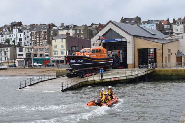 Scarborough Lifeboat Station was one of the venues visited.