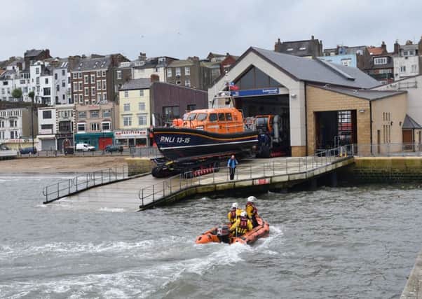 Scarborough Lifeboat Station was one of the venues visited.