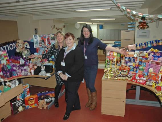 Staff and councillors at Scarborough Borough Council have made personal donations for Christmas to The Rainbow Centre