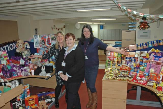 Staff and councillors at Scarborough Borough Council have made personal donations for Christmas to The Rainbow Centre