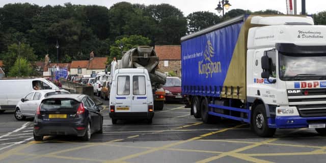 Norton and Malton traffic jams. Picture by Andrew Higgins   sn123242b    10/08/12