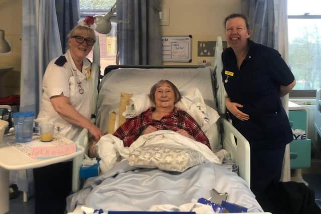 Christmas cheer for Scarborough Hospital patients.